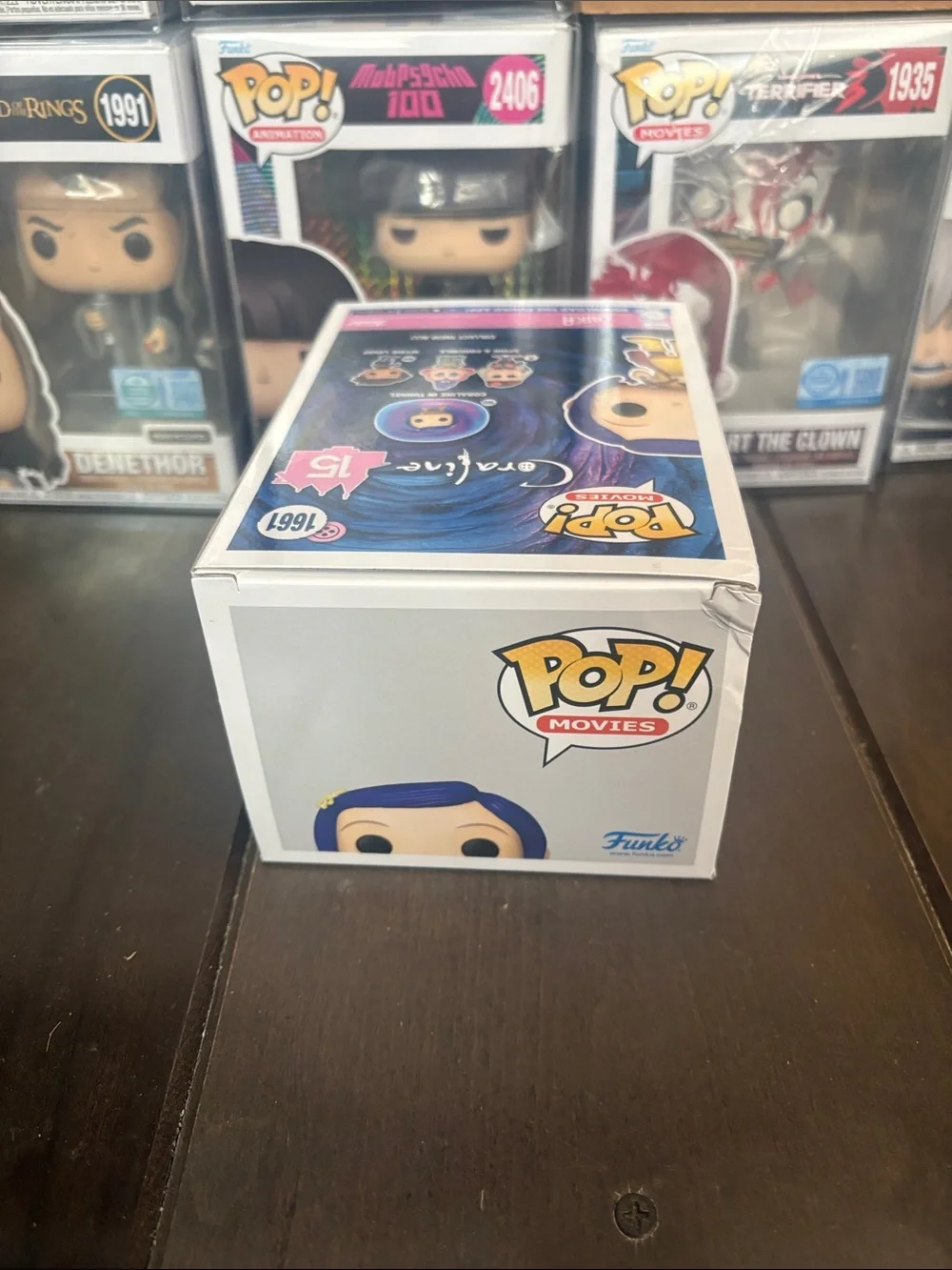 Funko Coraline Pop! Vinyl Figure - Blue Hair, Yellow Outfit